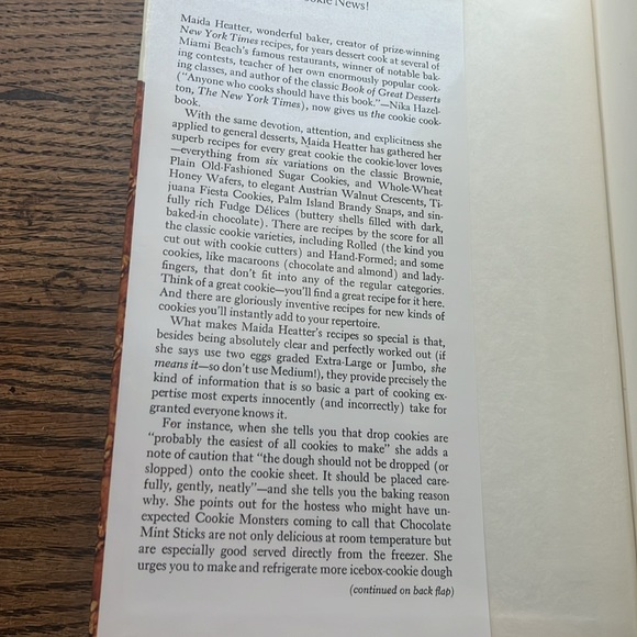 Maida Heatter’s Book of Great Cookies - Picture 5 of 7